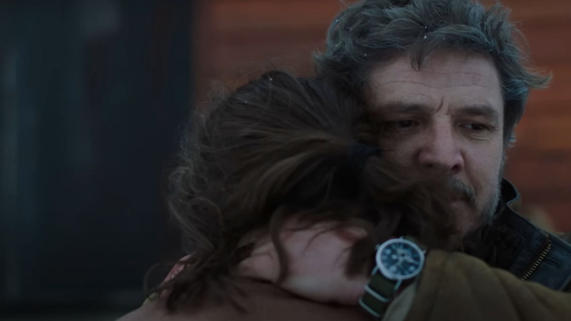 Joel embraces Ellie (Image via YouTube/Max)
